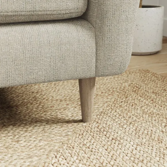Sven Chunky Tonal Weave 3 Seater Sofa 5
