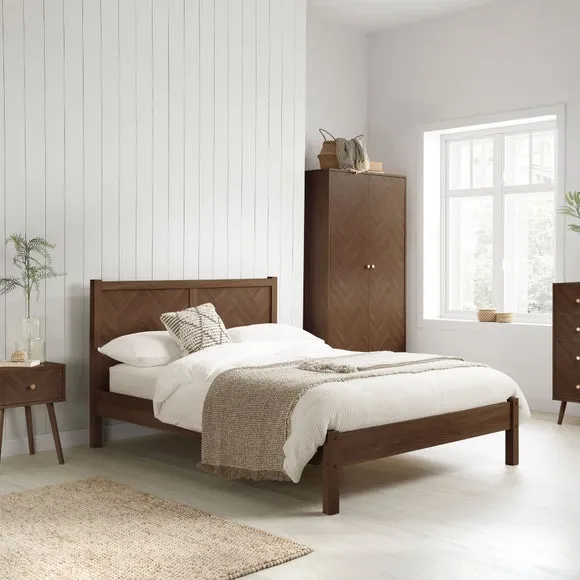 Herringford Wood Effect Bed Frame