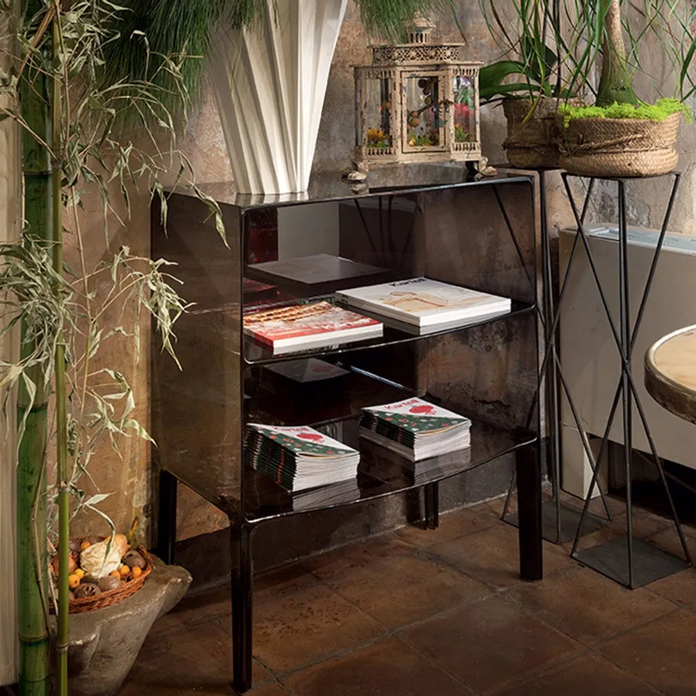 Kartell Ghost Buster Large Side Table In Flat White 3