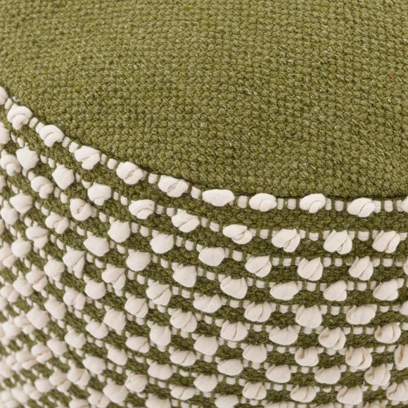 Jersey Bobble Round Pouffe 3