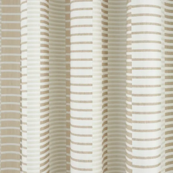 Kenton Stripe Blackout Eyelet Curtains 3
