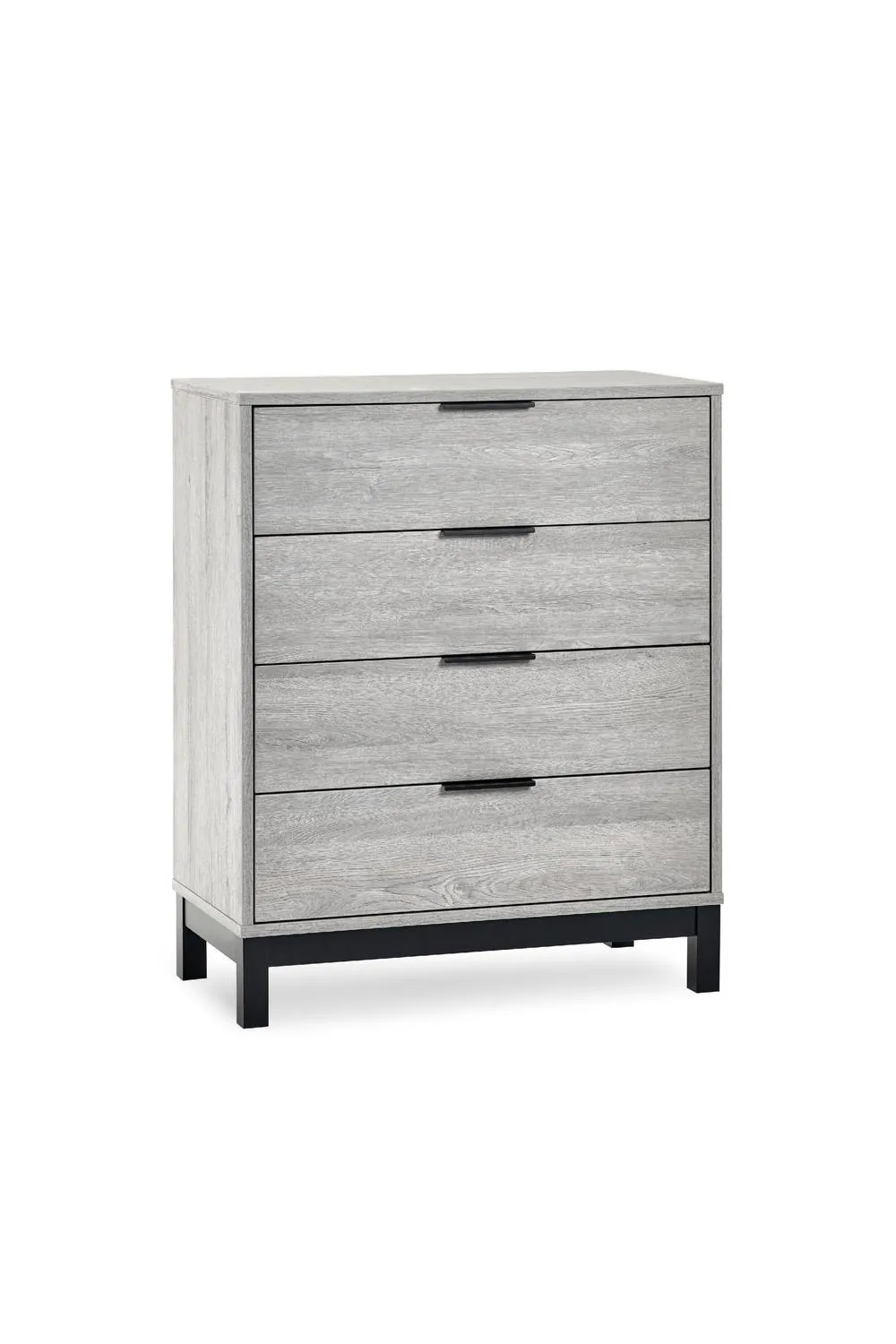 Julian Bowen Bali 4 Drawer Chest in Light Grey 4