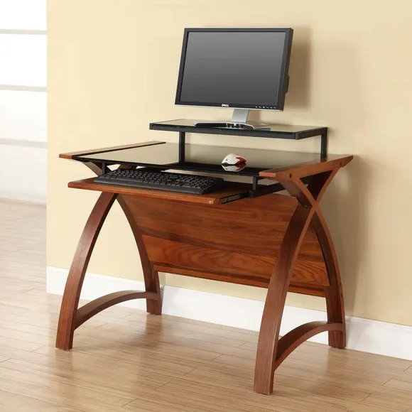 Helsinki Desk with Monitor Shelf 1