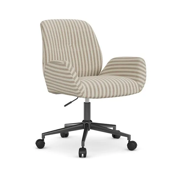 Ginny Linford Stripe Swivel Office Chair 6