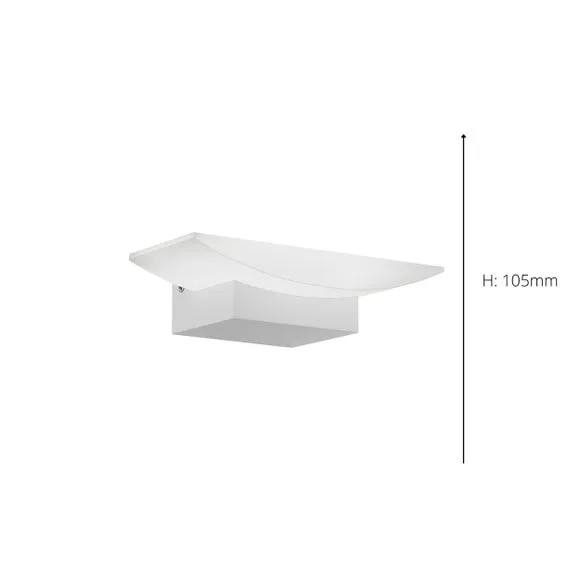 EGLO Metrass LED Uplighter Wall Light 3