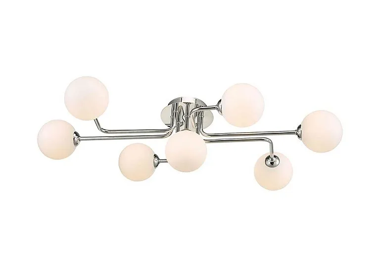 Reyna 7 Light Semi Flush Pendant