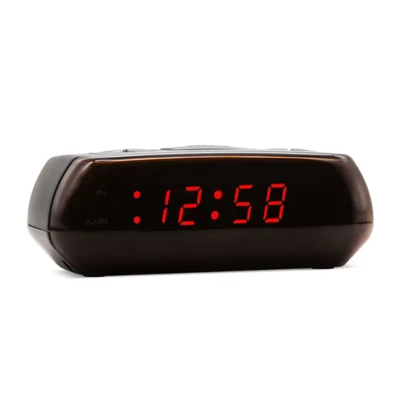 Acctim Miramar Black Alarm Clock 3