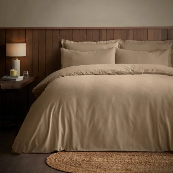Soft & Cosy Luxury 100% Brushed Cotton Duvet Cover & Pillowcase Set 1