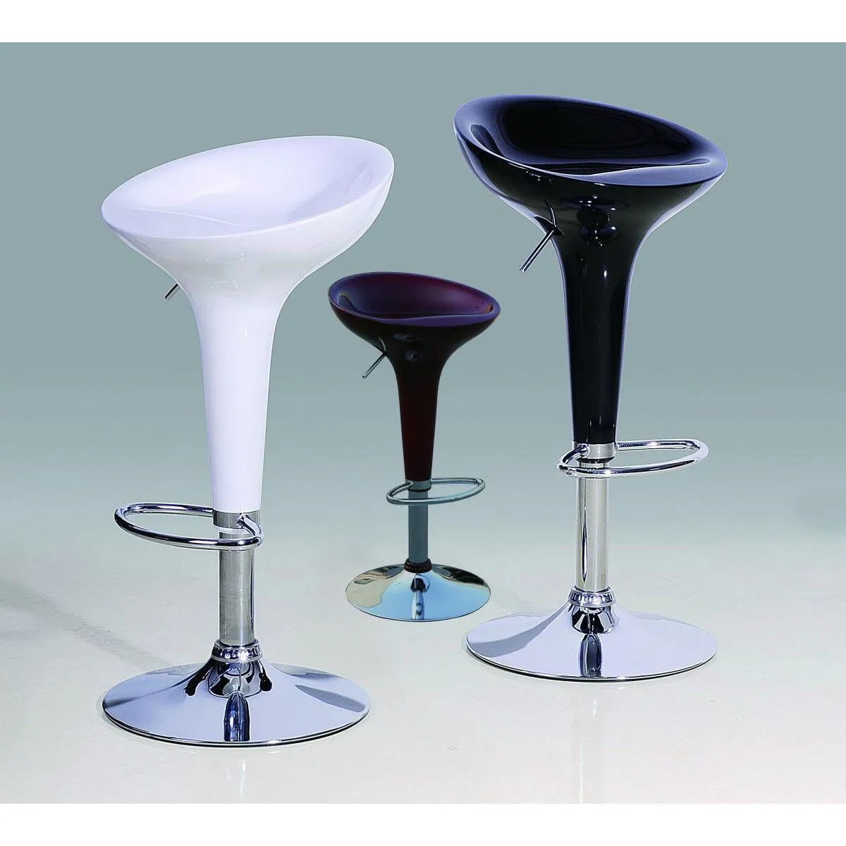 netfurniture Arpon Bar Stool Black (Sold in Pairs)