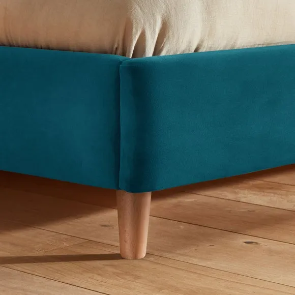 Silentnight Lilith Bed Frame, Velvet 6