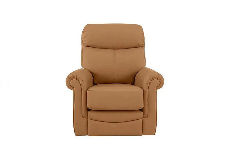Avon Small Leather Armchair - Cambridge Tan