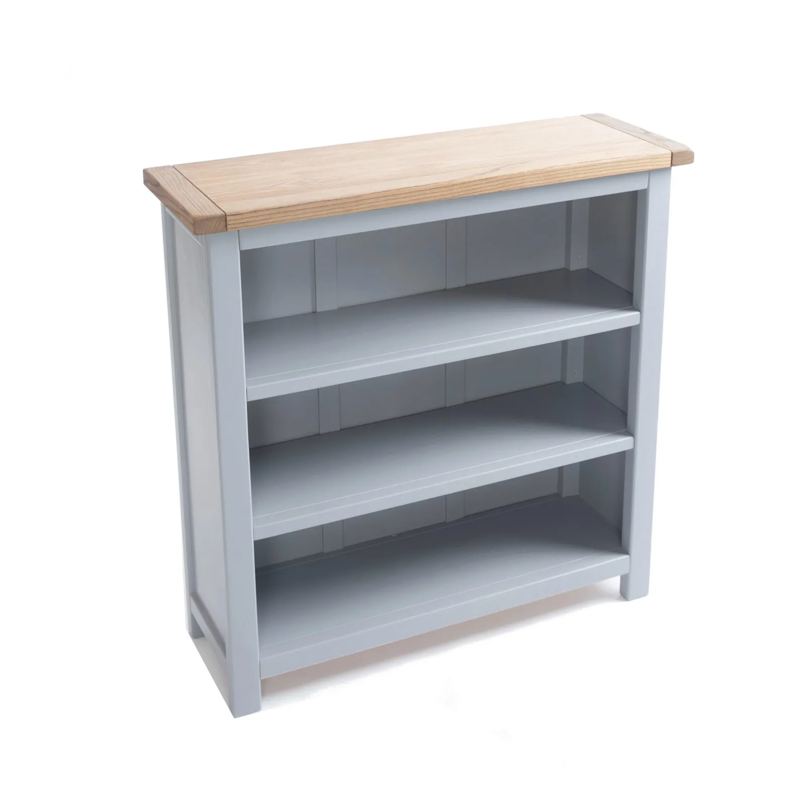 Cabinet Bits Bookcase 90x90x30cm in Grey 3