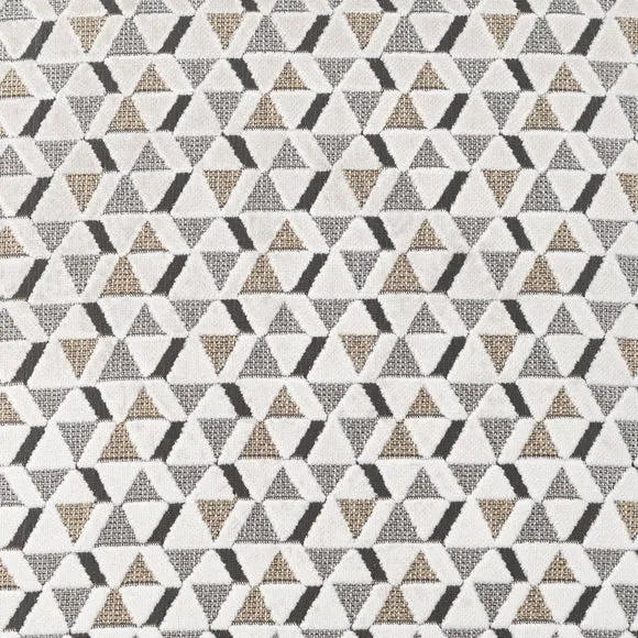 Cut Velvet Mini Triangles Cushion 2