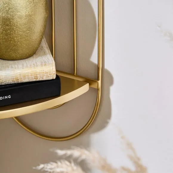 Geometric Decorative Corner Wall Shelf 2