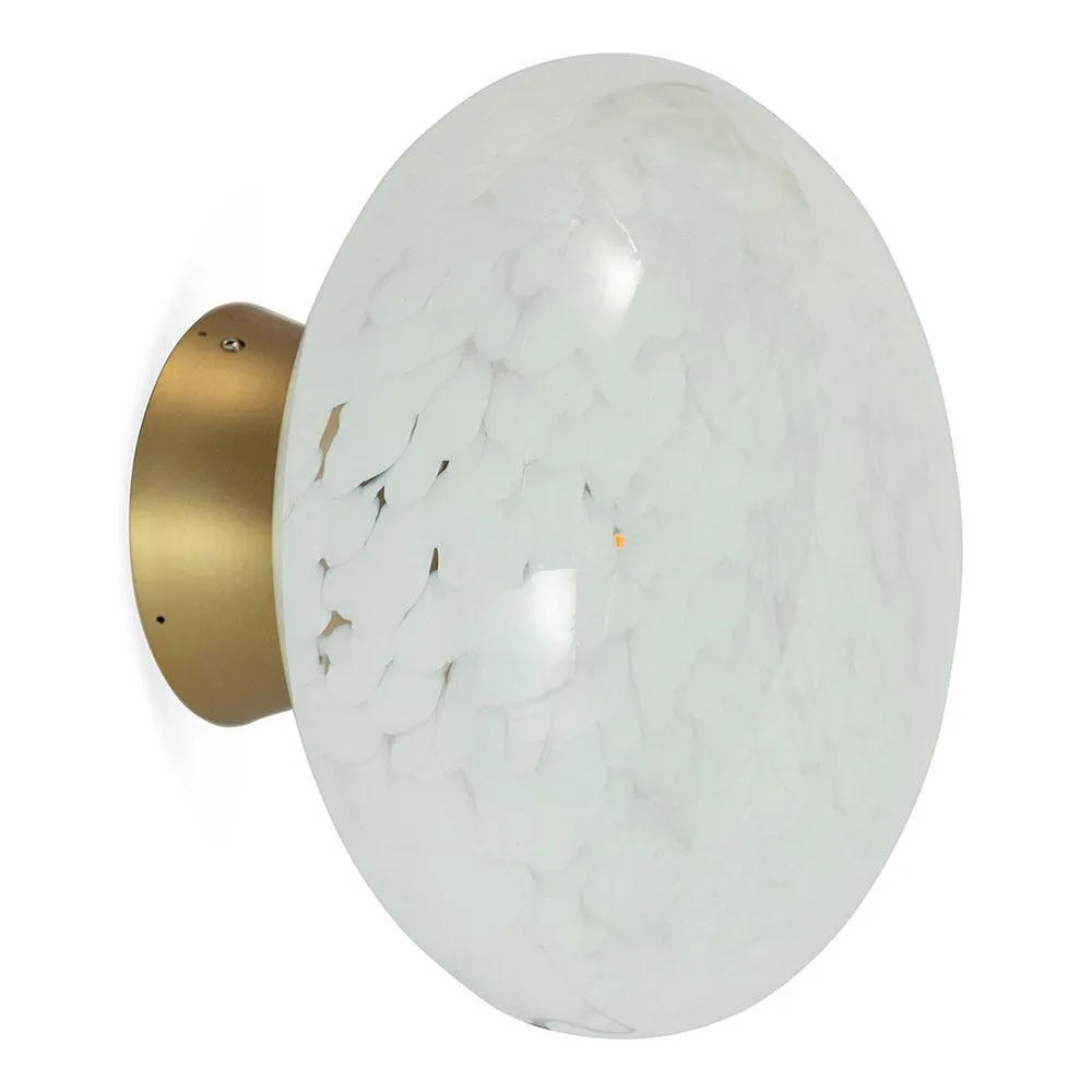 Heal's Speckled Wall/Surface Lamp IP44 White 3