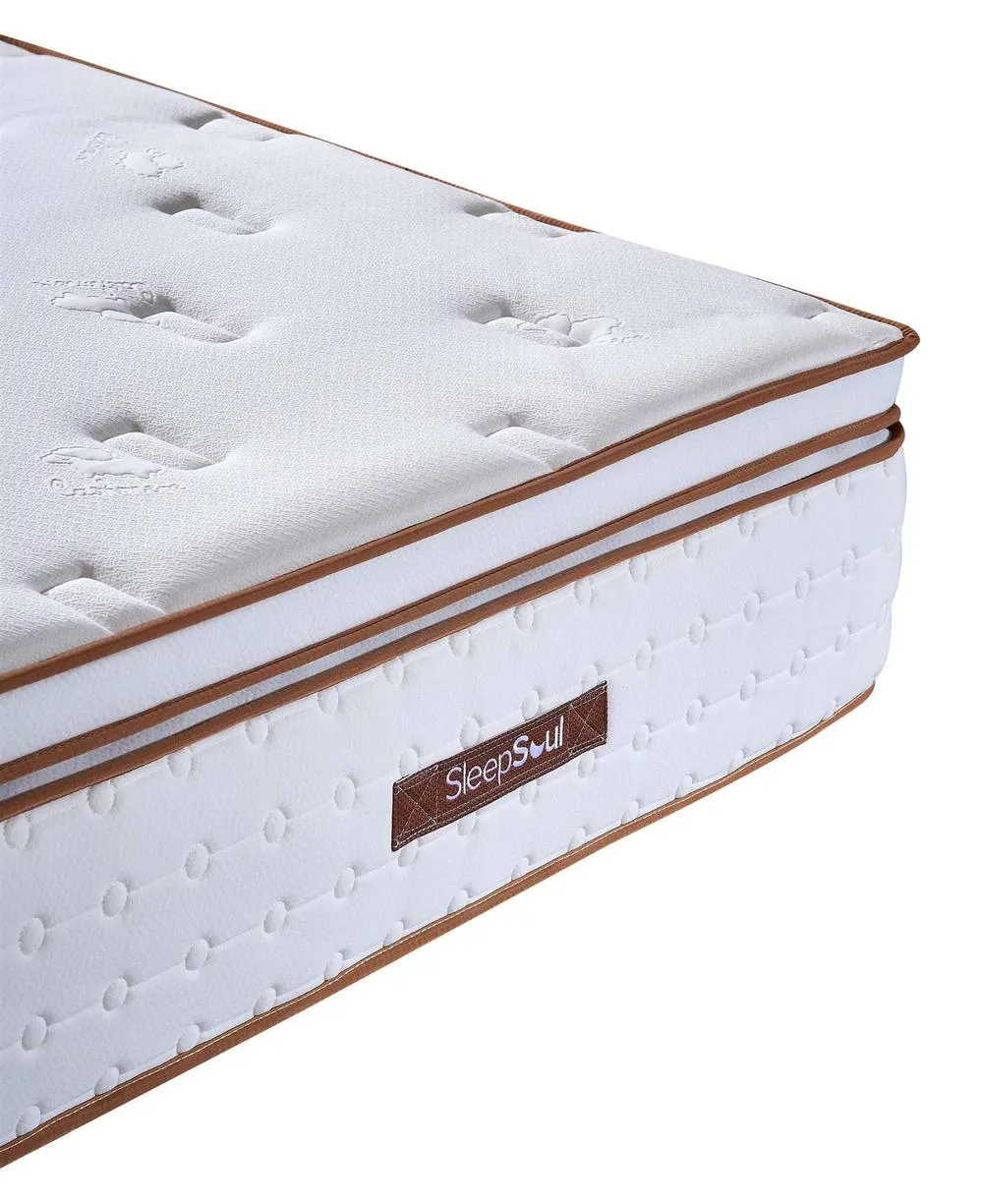Birlea SleepSoul Space 3000 Mattress Memory Foam Pocket Sprung in White 3