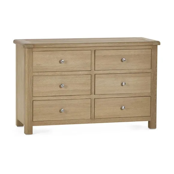 Memphis 6 Drawer Wide Chest 3