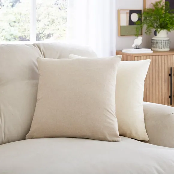 Set of 2 Square Cushion Covers 1