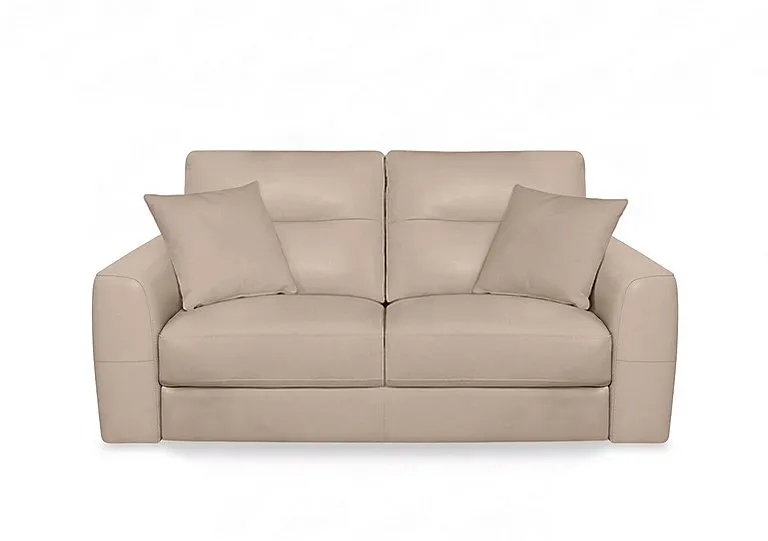 Nest NC Leather 3 Seater Sofa - NC Pebble