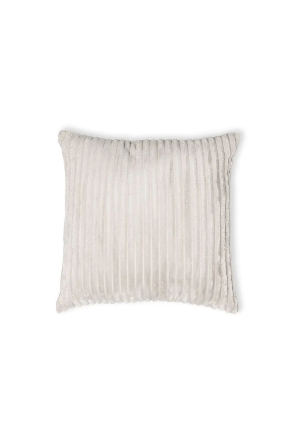 BHS Luxury Ribbon Velvet Cushion in Silver 2