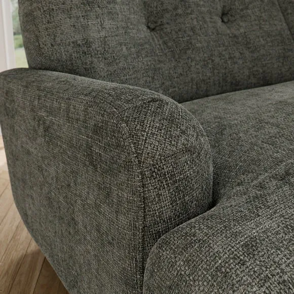 Martha Chunky Chenille Corner Chaise Sofa 4