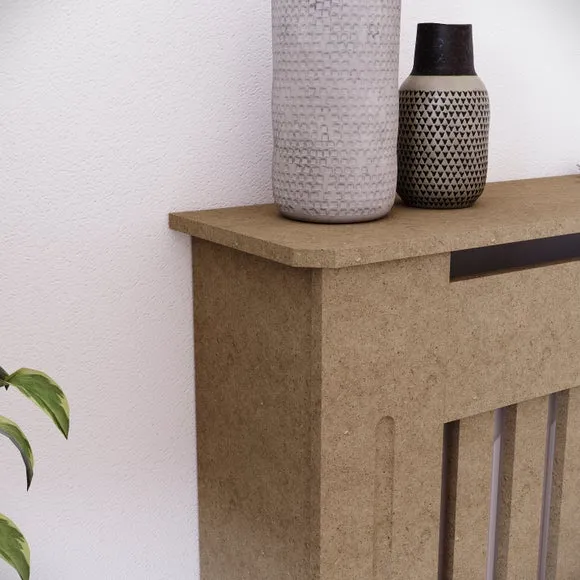 Return - Vida Designs Chelsea Radiator Cover Unfinished, Small 4