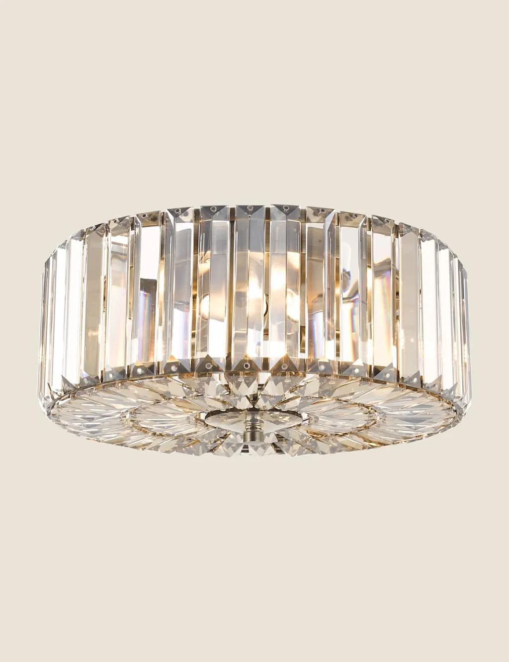 Laura Ashley Fernhurst Ceiling Light Antique Brass