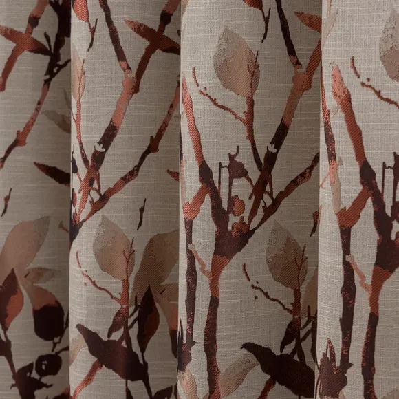 Zen Jacquard Eyelet Curtains 3