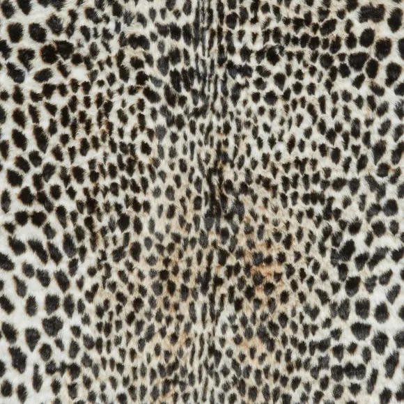 Faux Fur Cheetah Print Rug 2