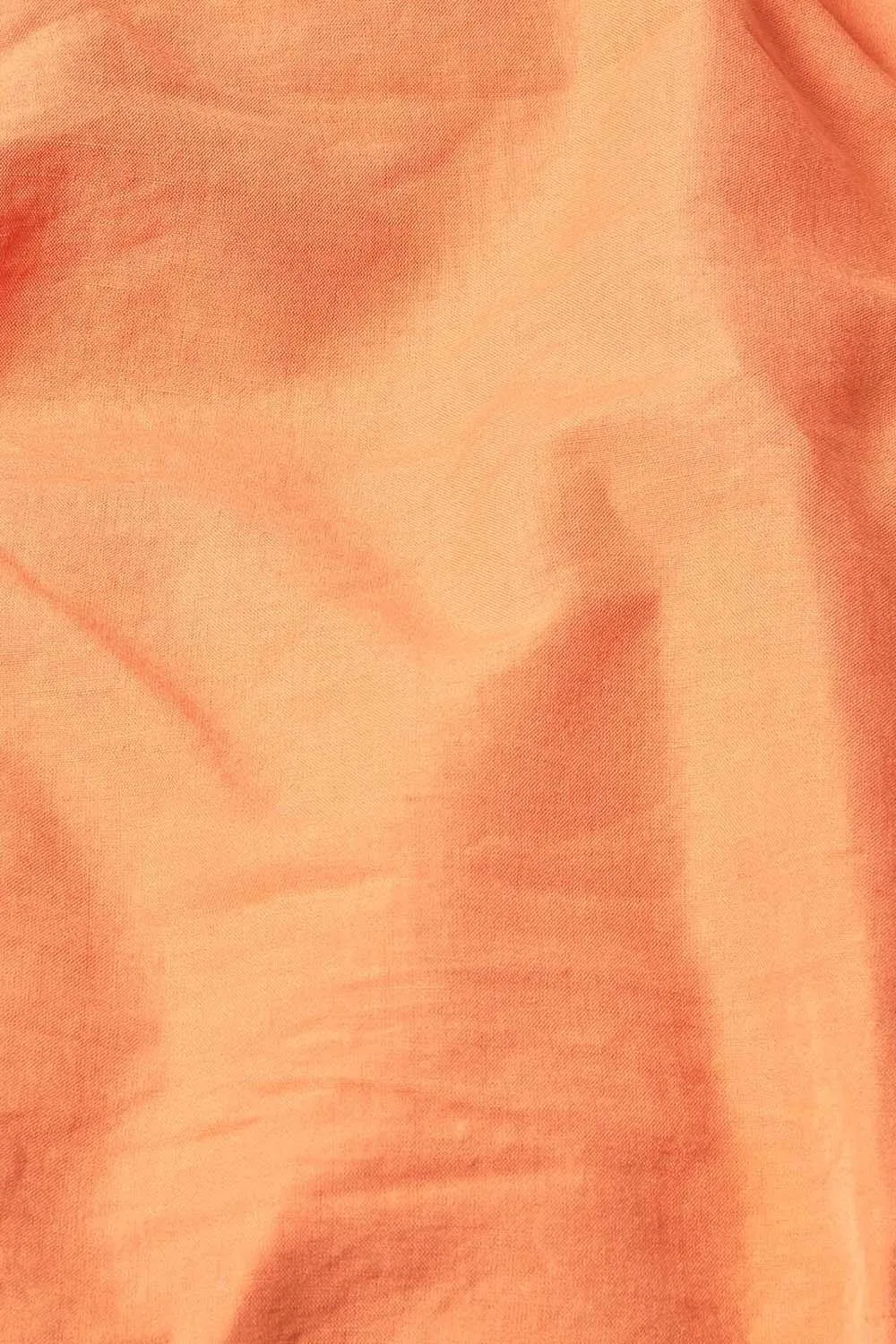 Homescapes Linen Housewife Pillowcase, Standard in Burnt Orange 4