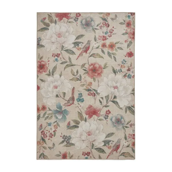 Catherine Lansfield Pipa Floral Rug 5