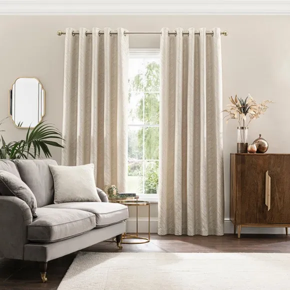 Flame Eyelet Curtains 2