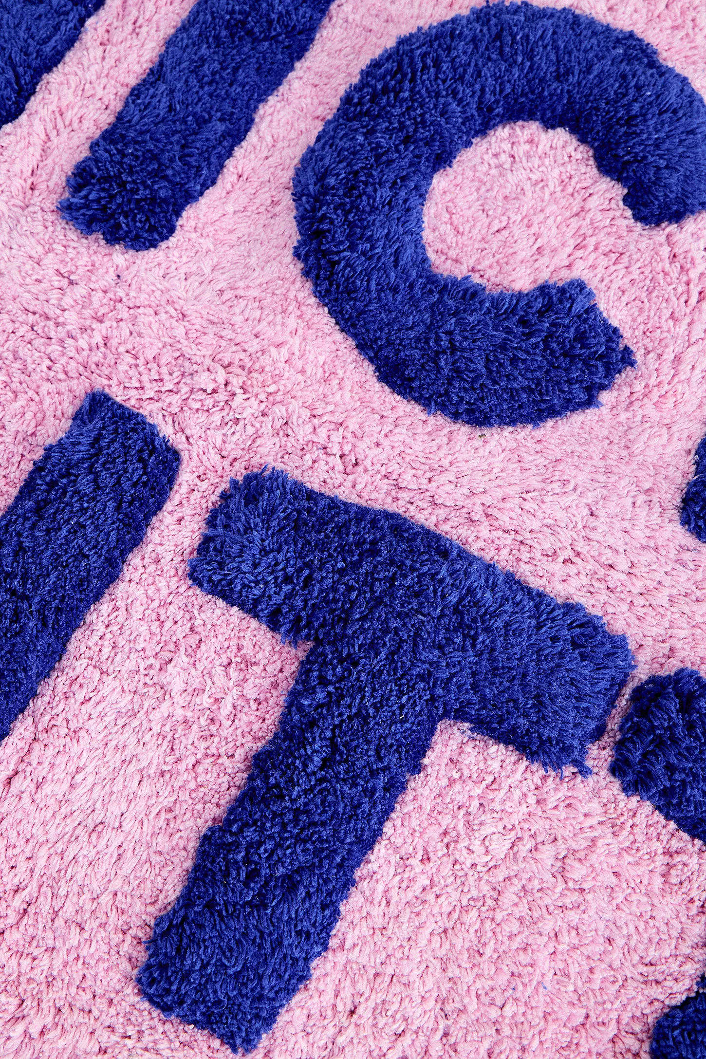 Pink & Blue Nice Butt Bath Mat - Pink 51cm x 76cm 2