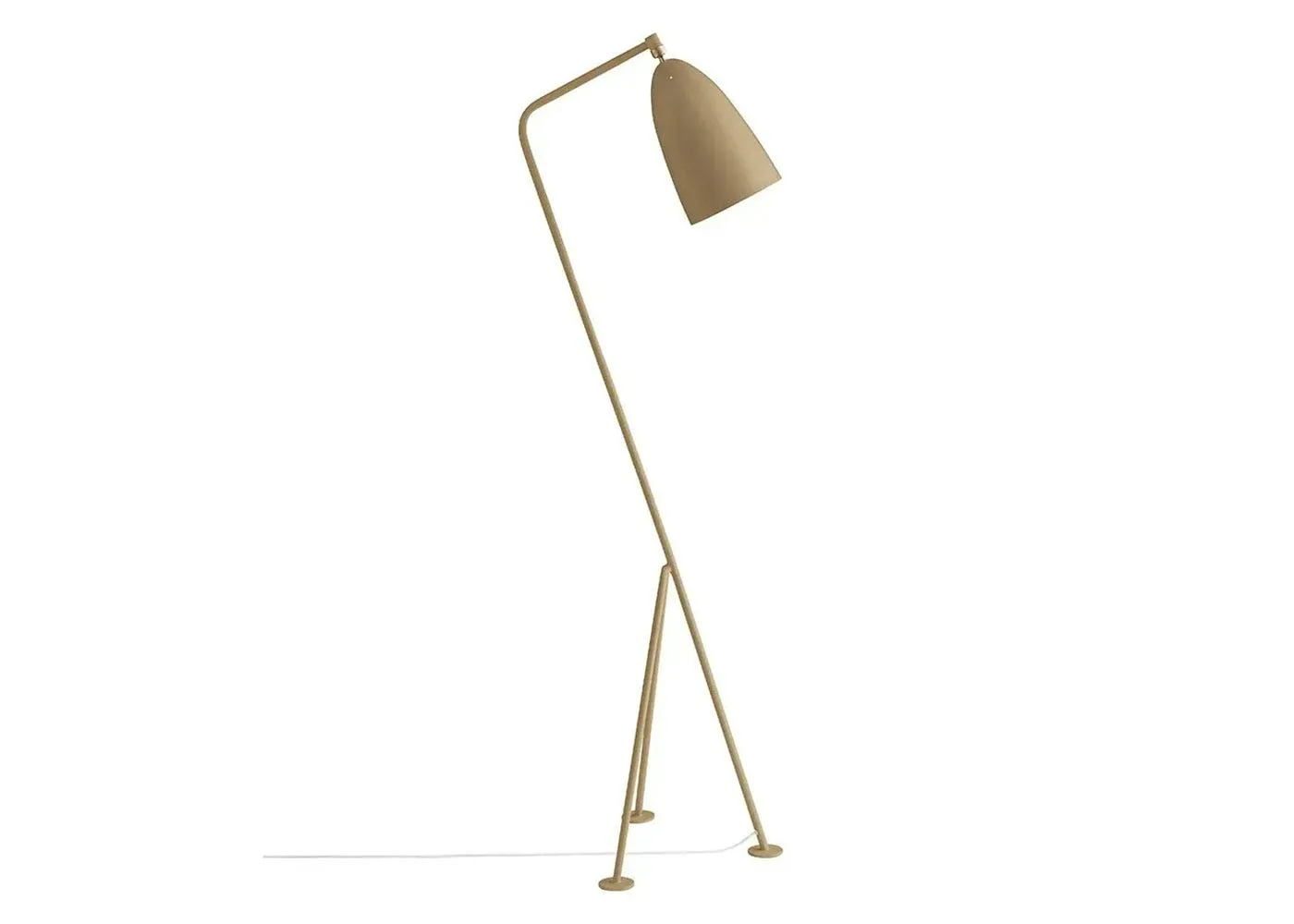 Gubi Gräshoppa Floor Lamp Olive Brown 1