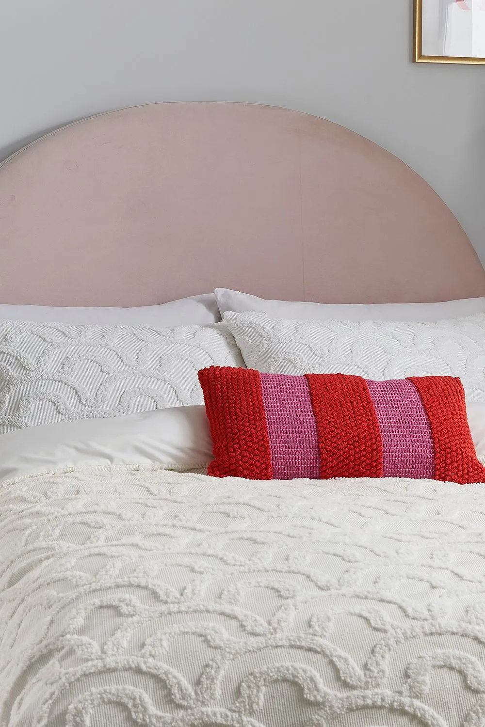 Helena Springfield 'Annie' Jacquard Duvet Cover Set in White 2
