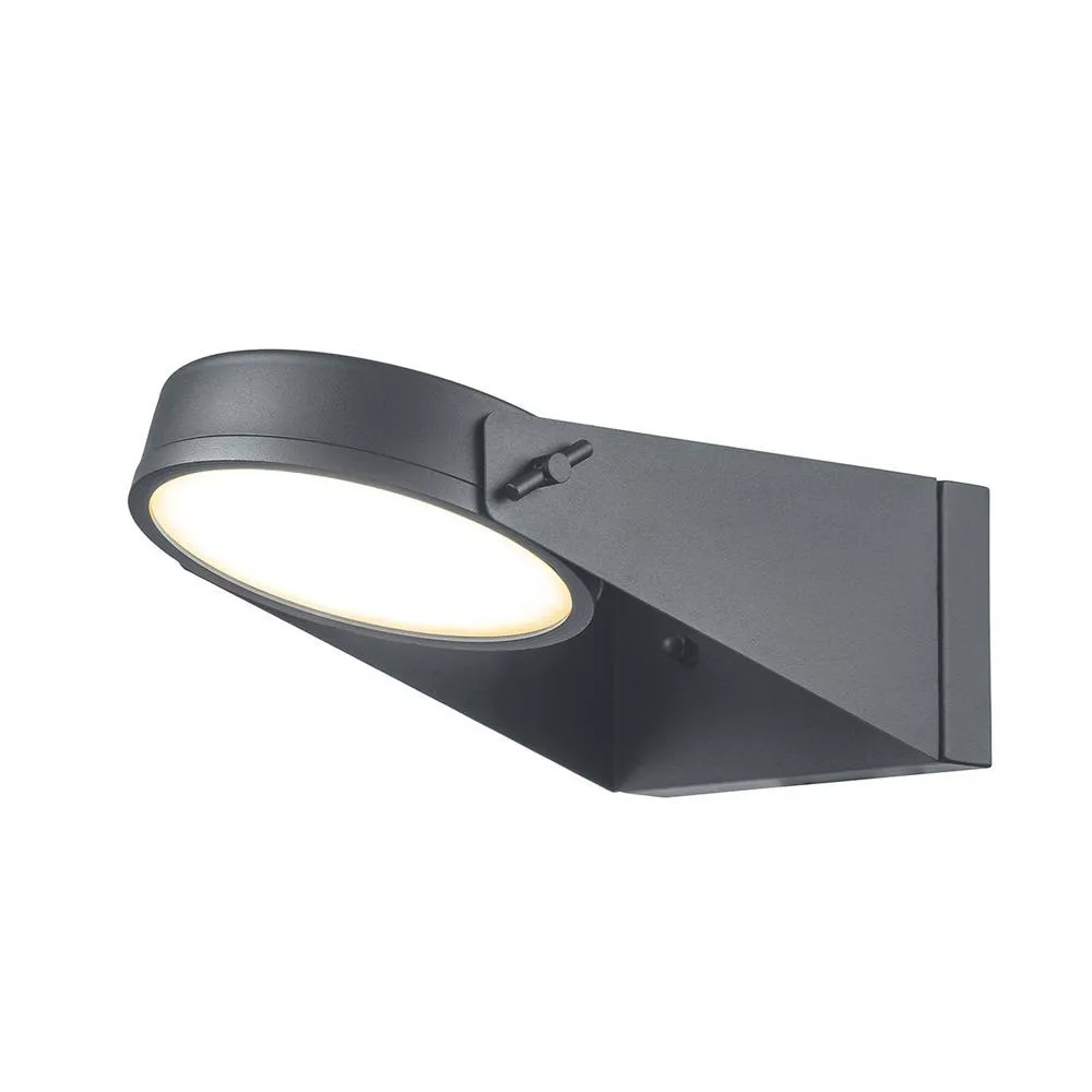 Netlighting Zola Outdoor Down Wall Lamp Grey IP44