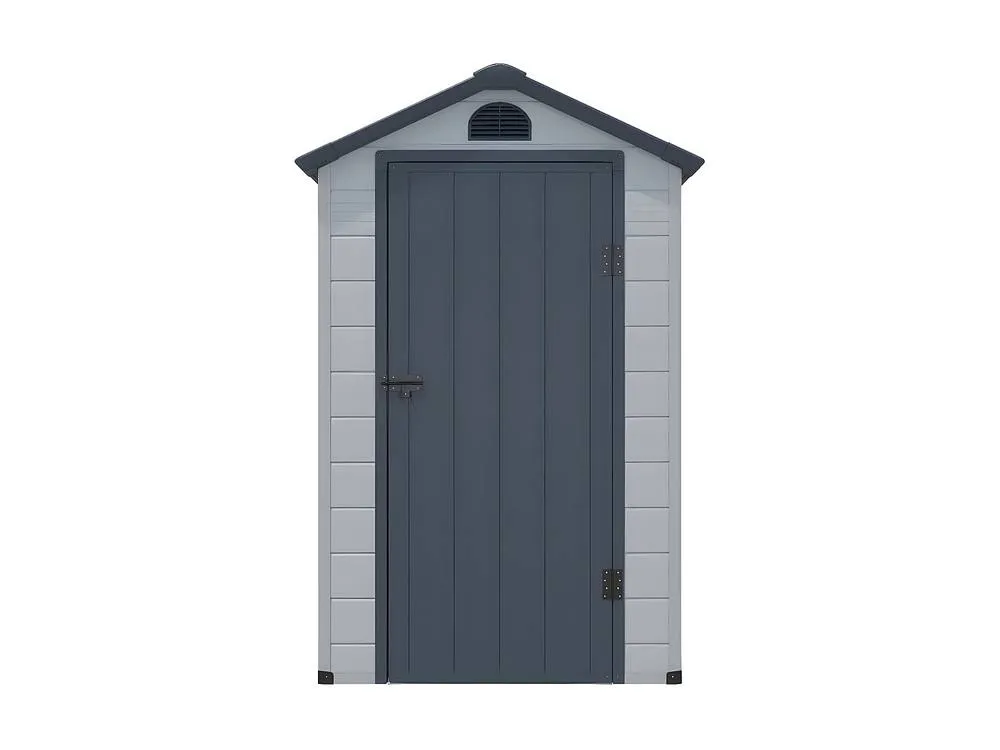 Vente-unique Resin Garden Shed - Grey - 1.39 M² - CESIO in Light Grey 2