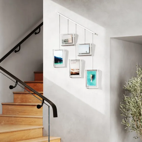 Umbra Set of 5 Exhibit Display Hanging Photo Frames