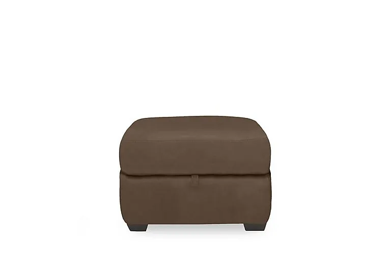 Gemini NC Leather Storage Footstool