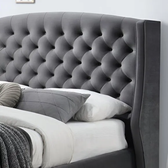 Ambassador Bed Frame, Velvet 2