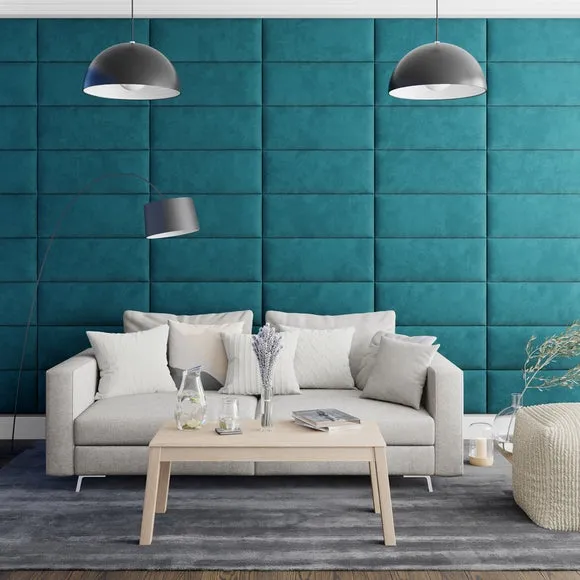 Aspire EasyMount Plush Velvet Upholstered Wall Panels 4