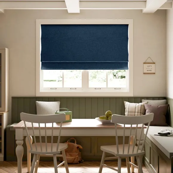 Luna Easy Chain Blackout Roman Blind 1