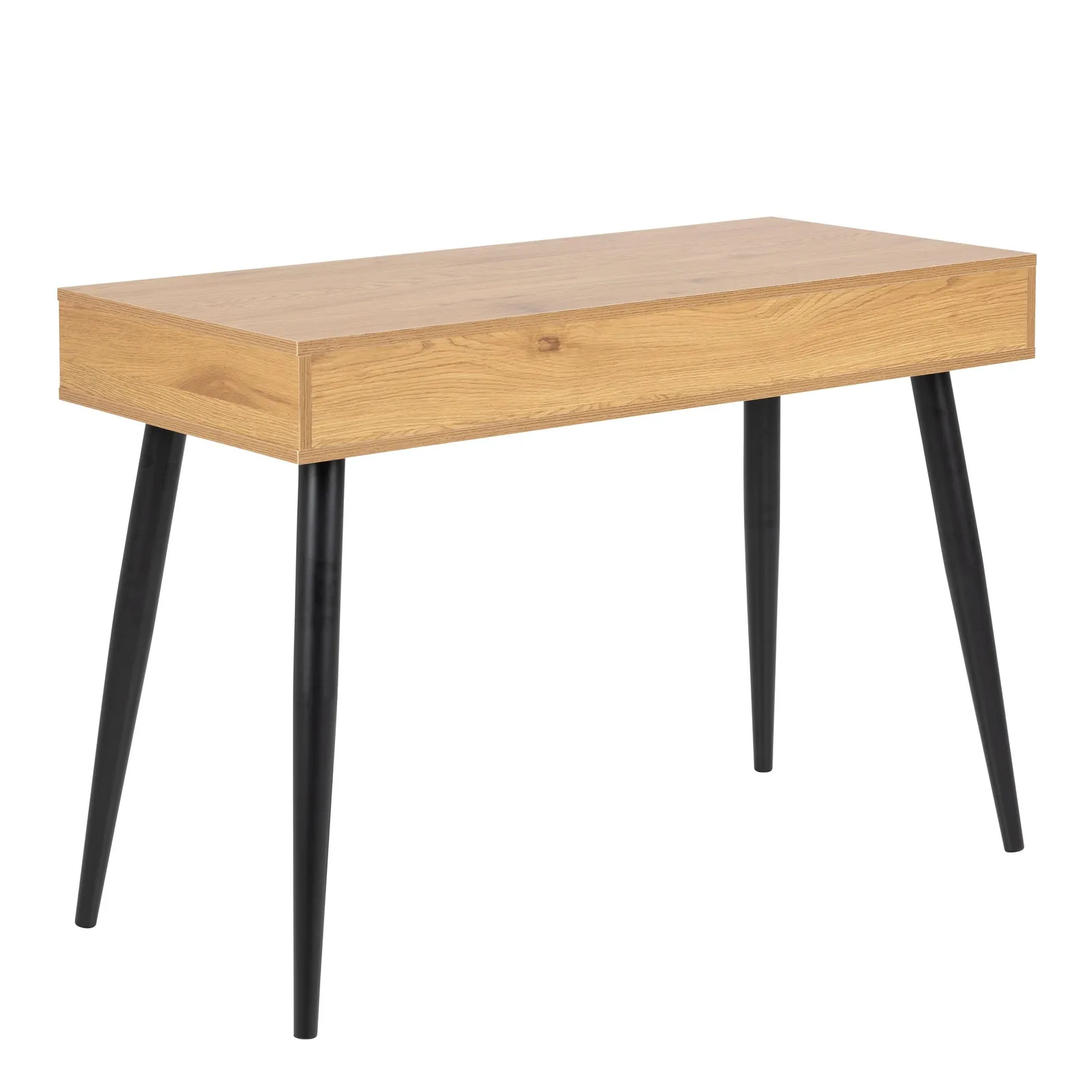 Furniture To Go Neptun 3 Drawer Office Desk in Oak in Light Oak 4