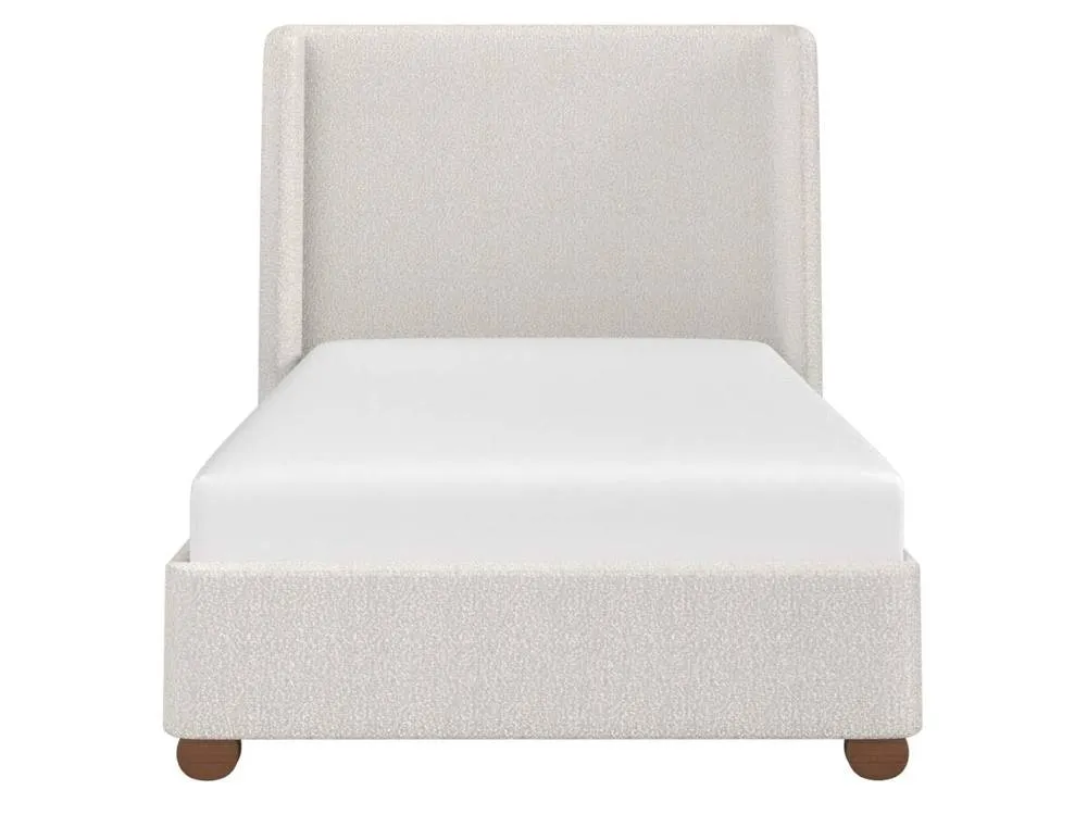 Flair Alma Single Winged Headboard Bed in Beige 5