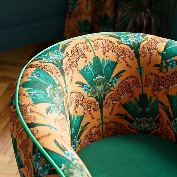 Bella Wild Cheetah Cocktail Chair 3