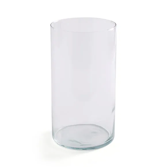 Cylinder Glass Vase, 29cm 3