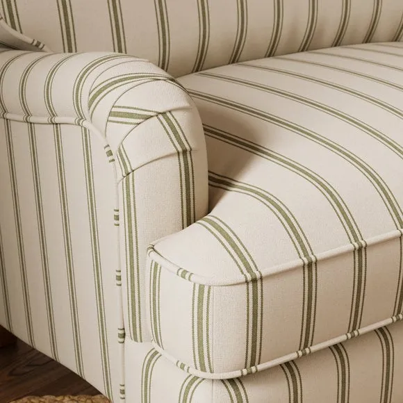 Beatrice II Folkstone Stripe Single Snuggle Sofa Bed 4