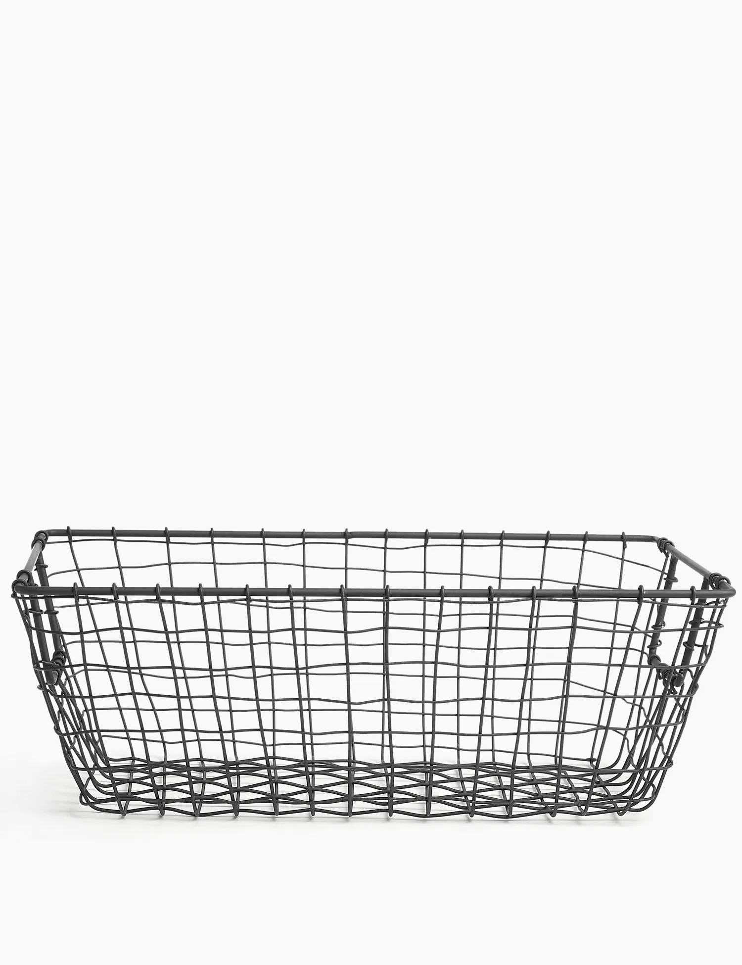 M&S Wire Rectangular Storage Basket