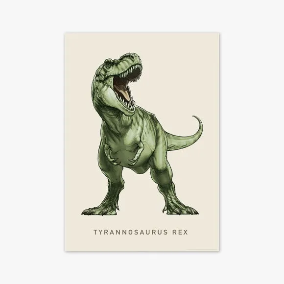 East End Prints Tyrannosaurus Rex Print 2