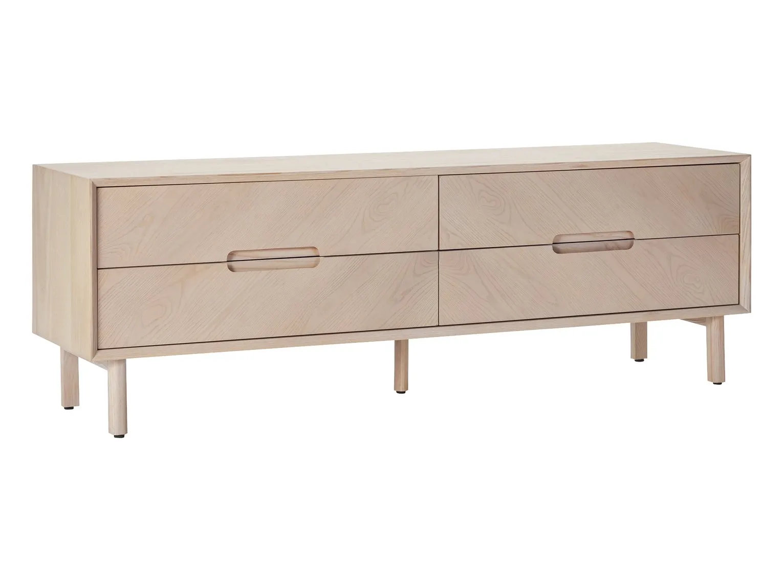 Habitat Halden 4 Drawer TV Unit - Ash Effect